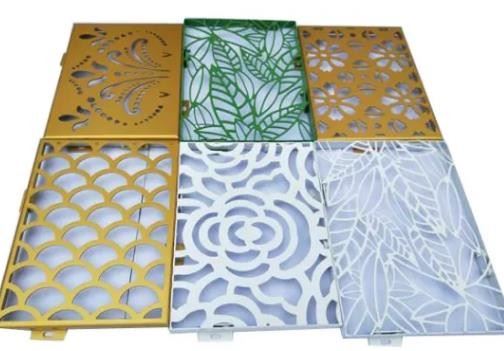 Carved Aluminum Perforated Panel Carved Aluminum Perforated Panel